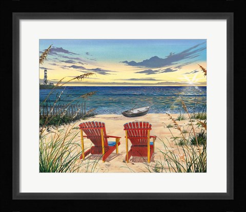 Framed Outer Banks Sunrise Print