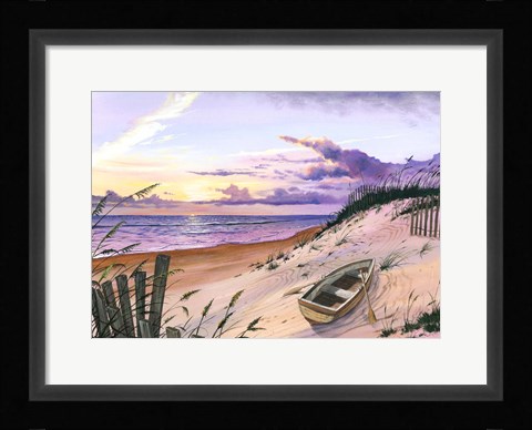 Framed Pastel Point Print