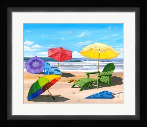 Framed Sun Screen Print