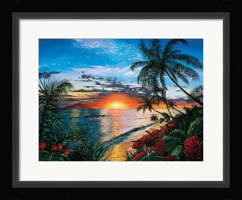 Framed Sunset Serenade Print