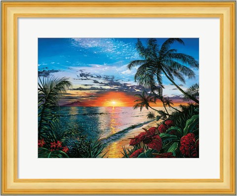 Framed Sunset Serenade Print