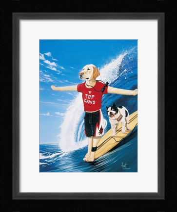 Framed Top Dawg Print