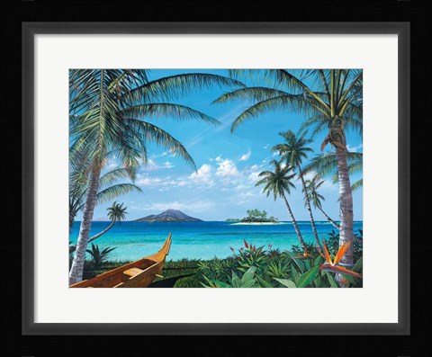 Framed Tropic Travels Print
