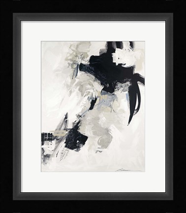 Framed Puffs and Gusts Print