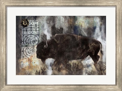 Framed Buffalo Print