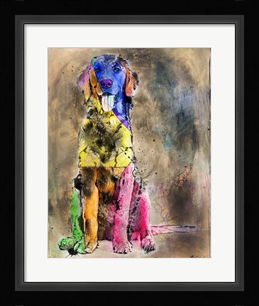 Framed Happy No. 1 Print