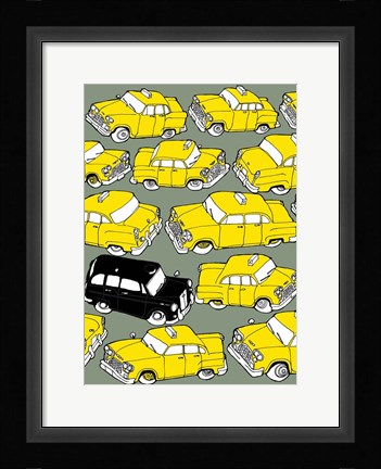 Framed Odd Ones - Black Cab Print