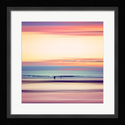 Framed Pastel Horizons Print