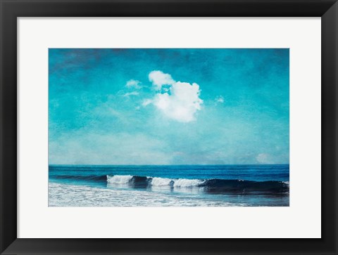Framed Sea Blues Print