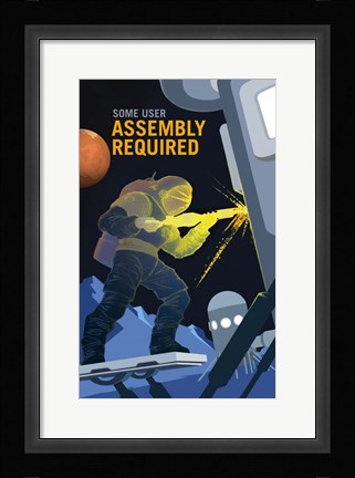 Framed Assembly Required Print
