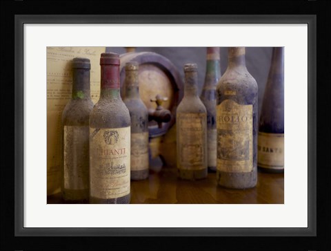 Framed Antico Cantina, Toscana Print