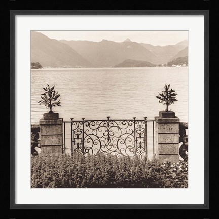 Framed Bellagio Vista Print