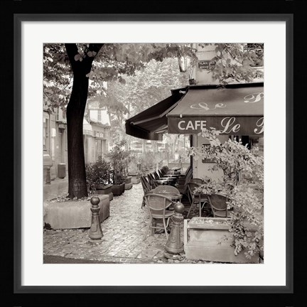 Framed Cafe, Aix-en-Provence Print