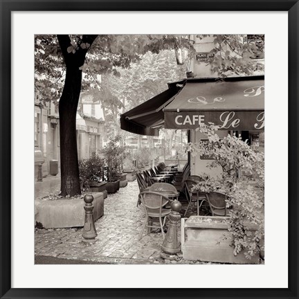 Framed Cafe, Aix-en-Provence Print