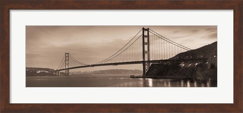Framed Golden Gate Bridge II Print