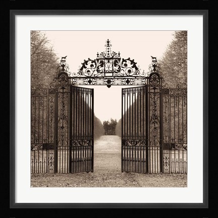 Framed Hampton Gate Print