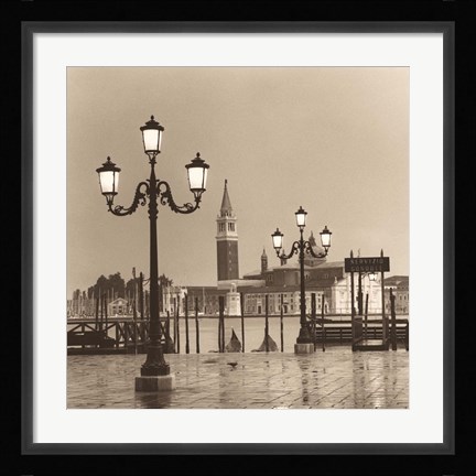 Framed Il Gran Canale Print