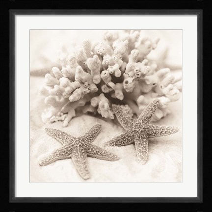 Framed La Mer 1 Print