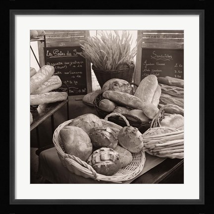 Framed Les Pains No. 2 Print