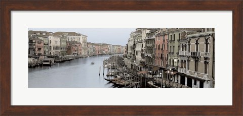 Framed Morning on the Grand Canal Print