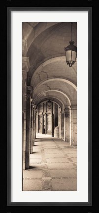 Framed Paseo del Espolon, Salamanca Print