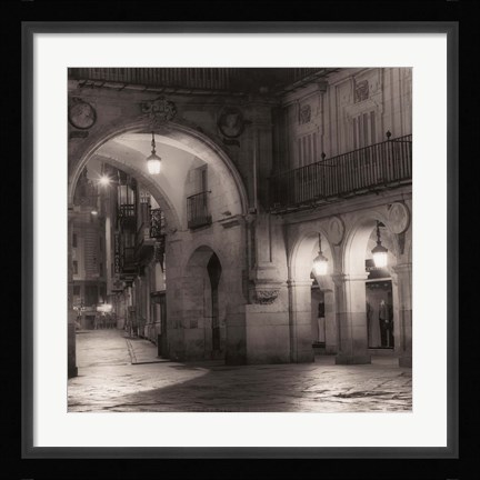 Framed Plaza de la Mayor Print