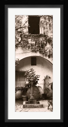 Framed Portico, Ravello Print