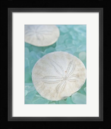 Framed Seaglass 3 Print