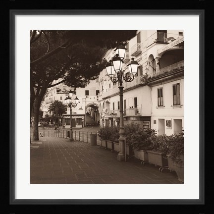 Framed Strada, Amalfi Print