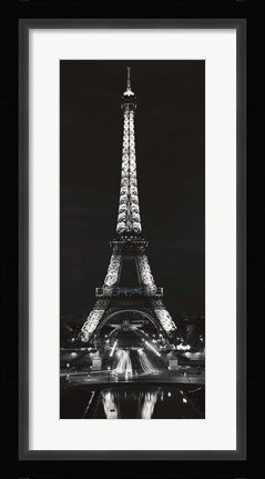 Framed Tour Eiffel la Nuit Print