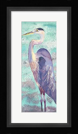 Framed Great Blue Heron Print
