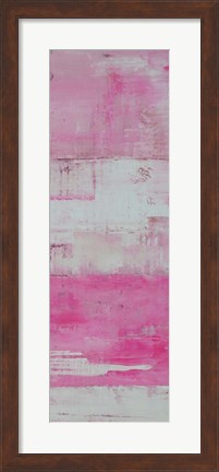 Framed Panels in Pink I Print