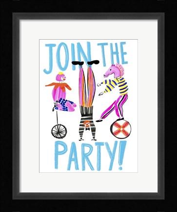 Framed Circus Fun II Print