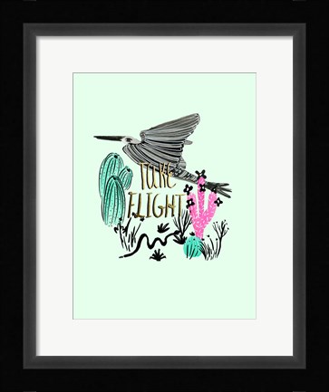 Framed Roam Free II Print