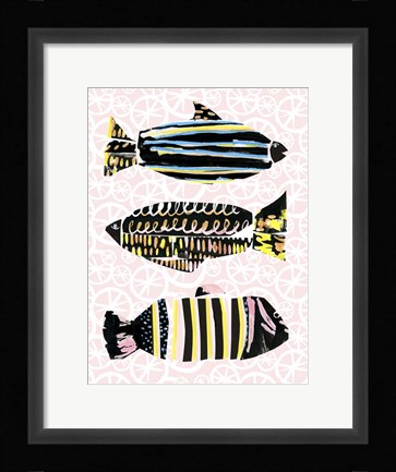 Framed Capri I Print