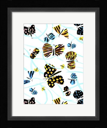 Framed Capri III Print