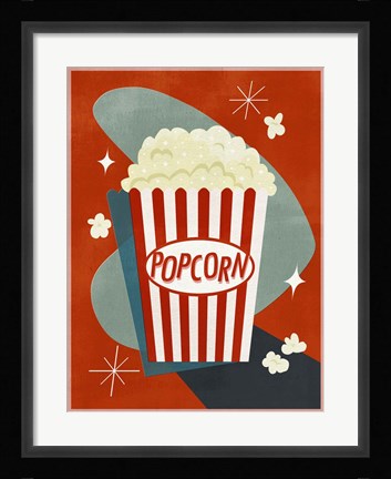 Framed Retro Refreshments I Print