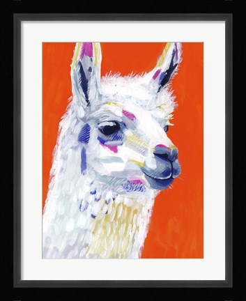 Framed Animal Party IV Print