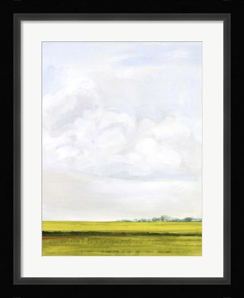 Framed Field Walk II Print