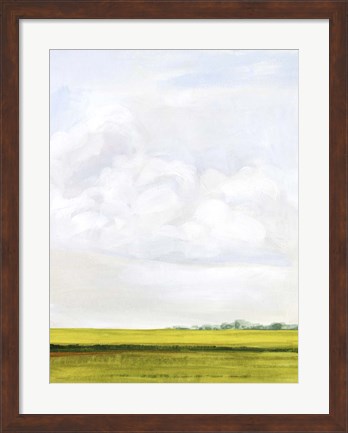 Framed Field Walk II Print
