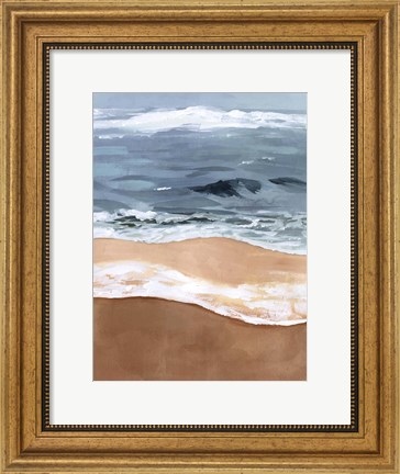 Framed Shore Layers II Print
