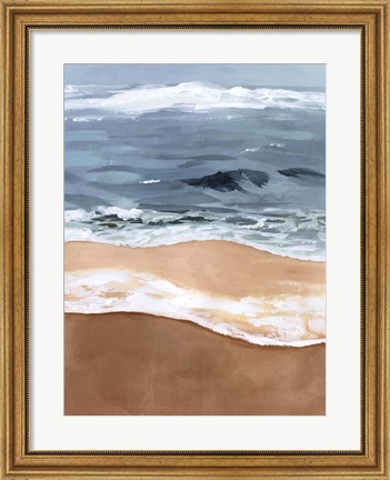 Framed Shore Layers II Print