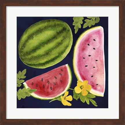 Framed Fresh Fruit II Print