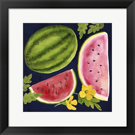 Framed Fresh Fruit II Print