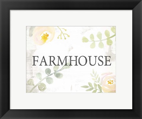 Framed Farmhouse Sayings I Print