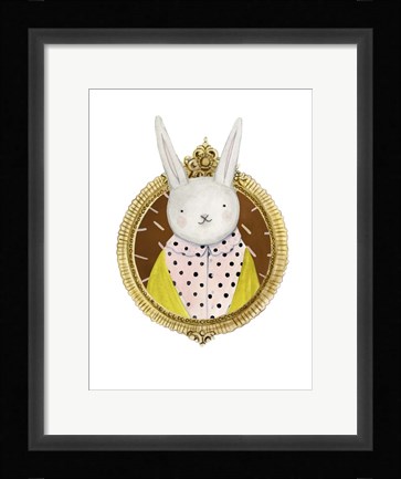 Framed Spiffy Animals IV Print