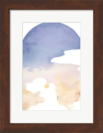 Framed Cross Country Abstraction IV Print