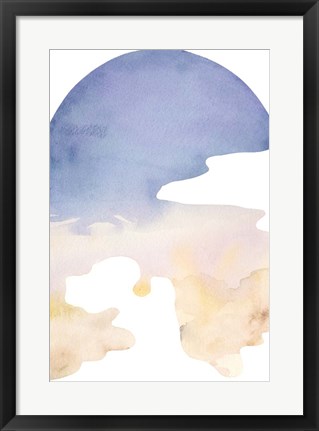 Framed Cross Country Abstraction IV Print