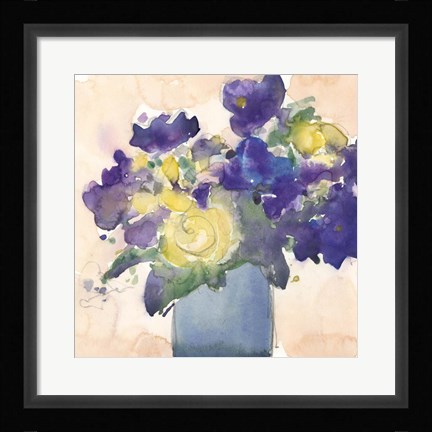Framed Floral Beauties II Print