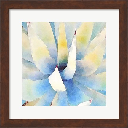 Framed Succulente IX Print